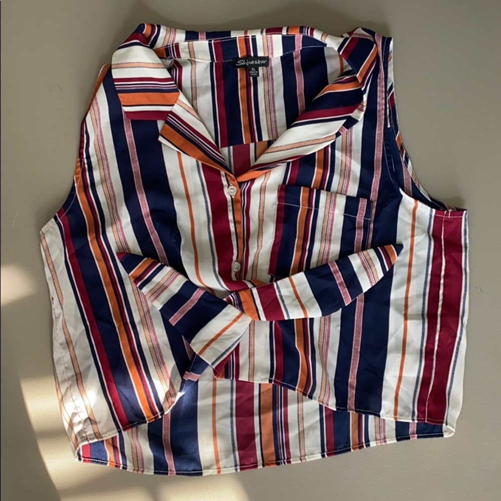 Stripped crop top